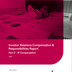2022 IR Compensation &amp; Responsibilities Report: Part 2 - Compensation